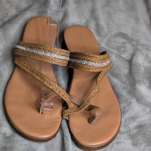 Mariiella Braided Tan Sandals size 9.5M - Picture 1 of 9